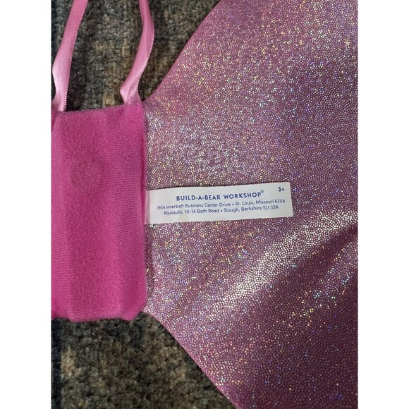 Build A Bear Fairy Friends Pastel Bear, Ballet Leotard & Slippers, Wings, Wand! - Picture 13 of 16